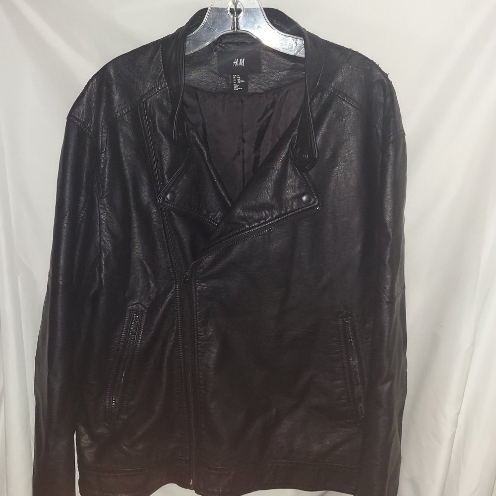 Men's Faux Leather Jacket